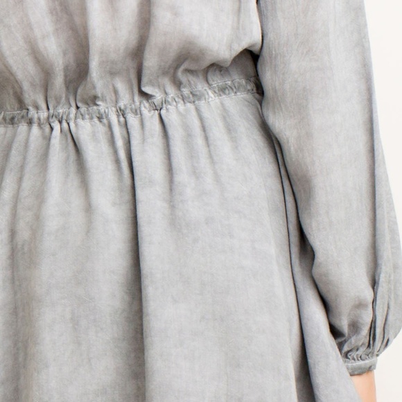 The Perfect Drawstring Grey Dress - Picture 5 of 5